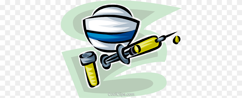 Hat Needle And Medicine Royalty Vector Clip Art Graphic Design, Paintball, Person, Wheel, Machine Free Png