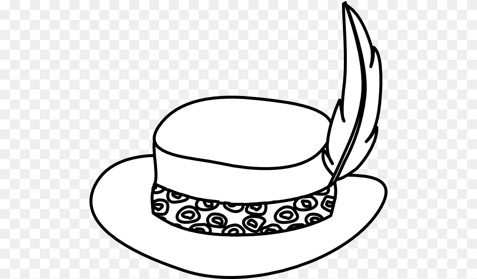 Hat Outline Clip Art, Clothing, Cowboy Hat, Smoke Pipe Free Png