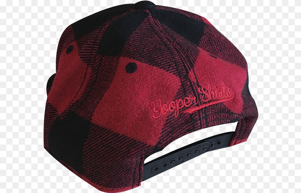 Hat Quotu P Silhouettequot Blackred Plaid 3d Puff Baseball Cap, Baseball Cap, Clothing Free Png