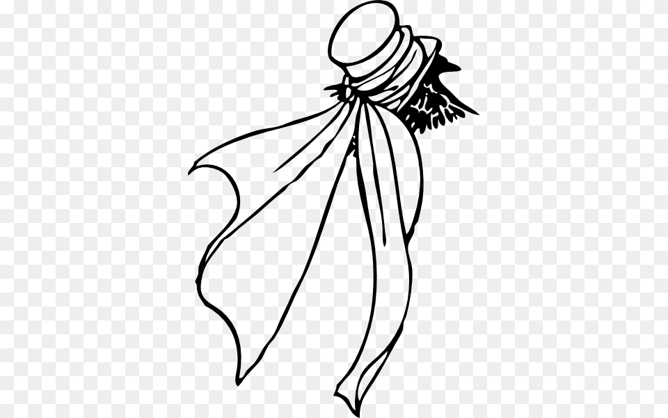 Hat Scarf Outline Clip Art For Web, Bottle Free Png Download