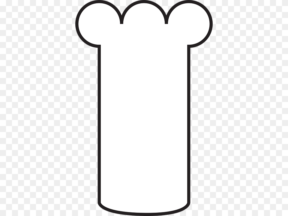 Hat Simple Cook Chef Icon Kitchen Cooking Icono Chef Blanco, Cylinder, Text, Architecture, Pillar Free Png