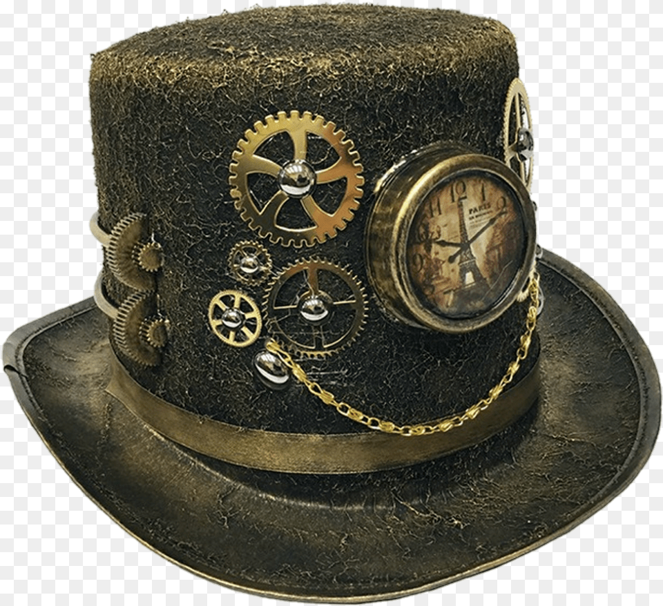 Hat Sombrero Galera Surreal Surrealism Cowboy Hat, Clothing, Bronze, Machine, Wheel Png