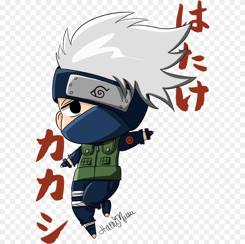 Hatake Kun Chibi Kakashi Hachimatsu Anime Chibi Kakashi Hatake, Book, Comics, Publication, Baby Free Transparent Png