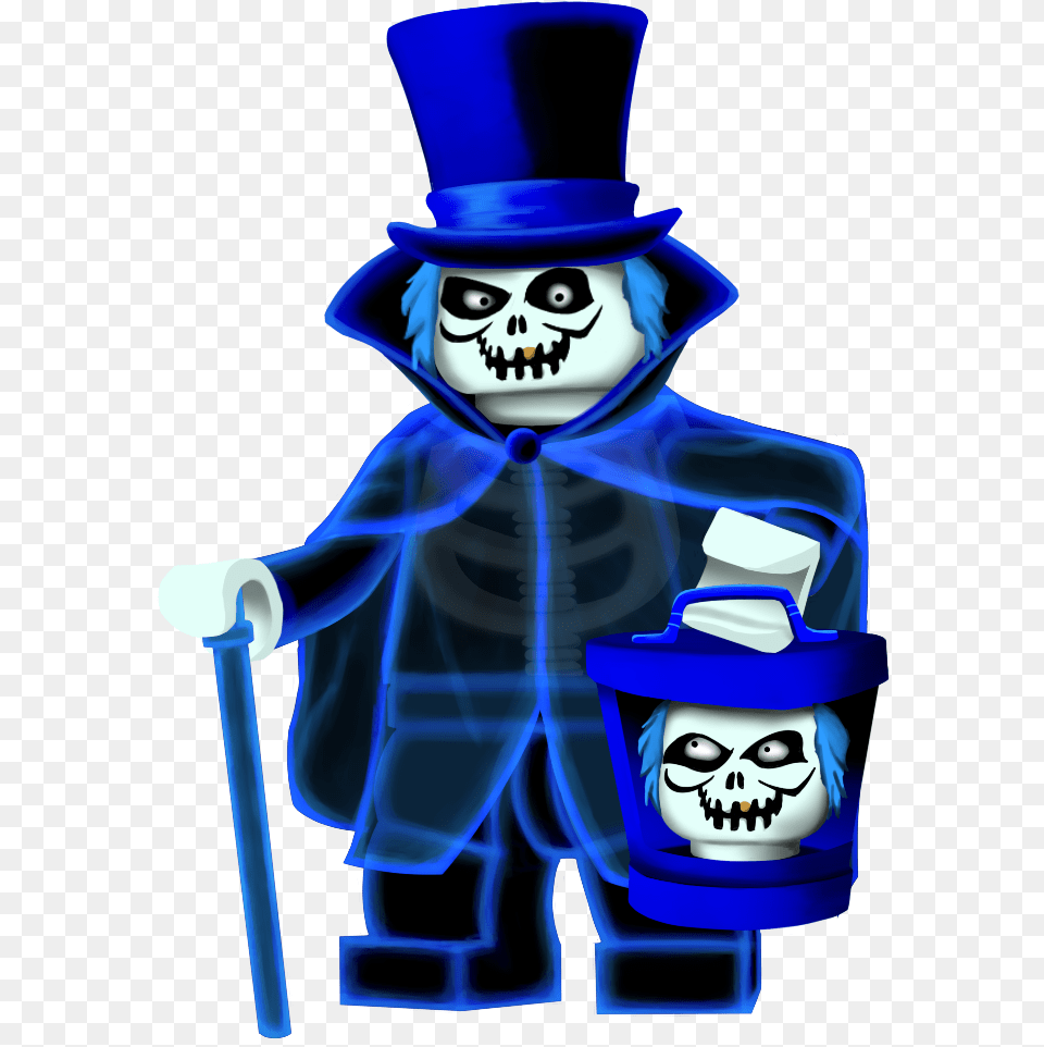 Hatbox Ghost, Person, Face, Head, Magician Png Image