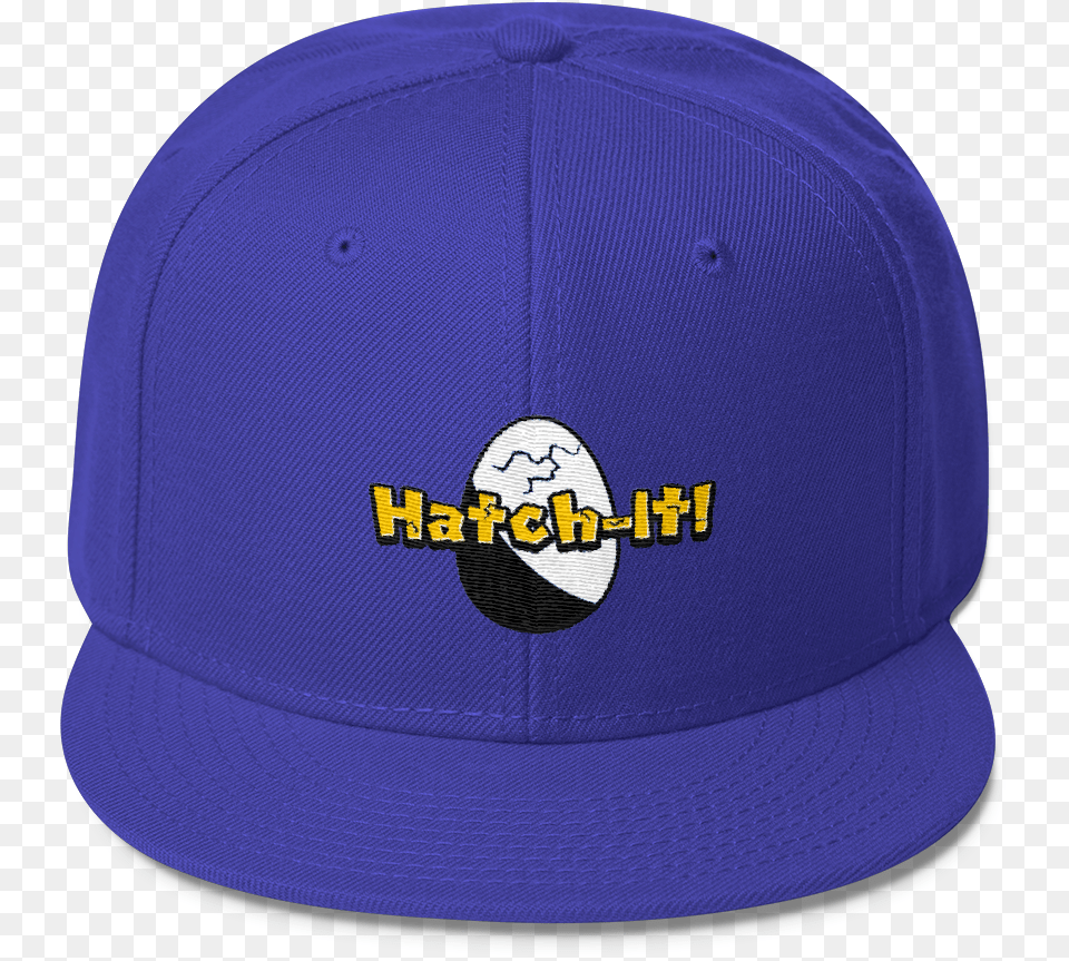 Hatch It Logo Large Mockup Front Royal Partial 3d Puff Embroidery, Baseball Cap, Cap, Clothing, Hat Free Transparent Png