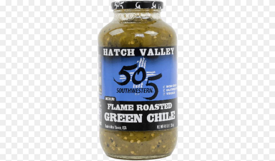 Hatch Valley Roasted Green Chile 40oz Fish Products, Food, Relish, Pickle, Alcohol Free Transparent Png