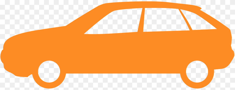 Hatchback Silhouette, Car, Transportation, Vehicle Free Png Download