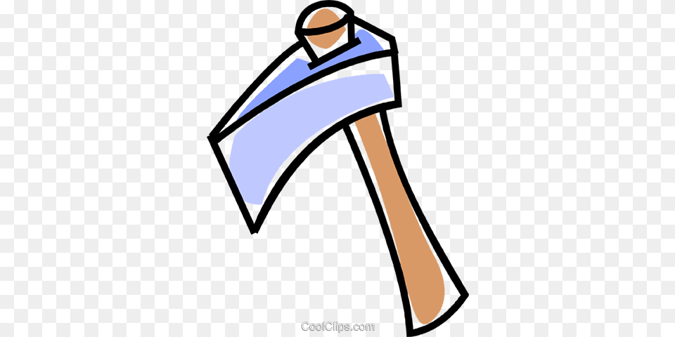 Hatchet Royalty Vector Clip Art Illustration, Device, Weapon, Bow Free Transparent Png