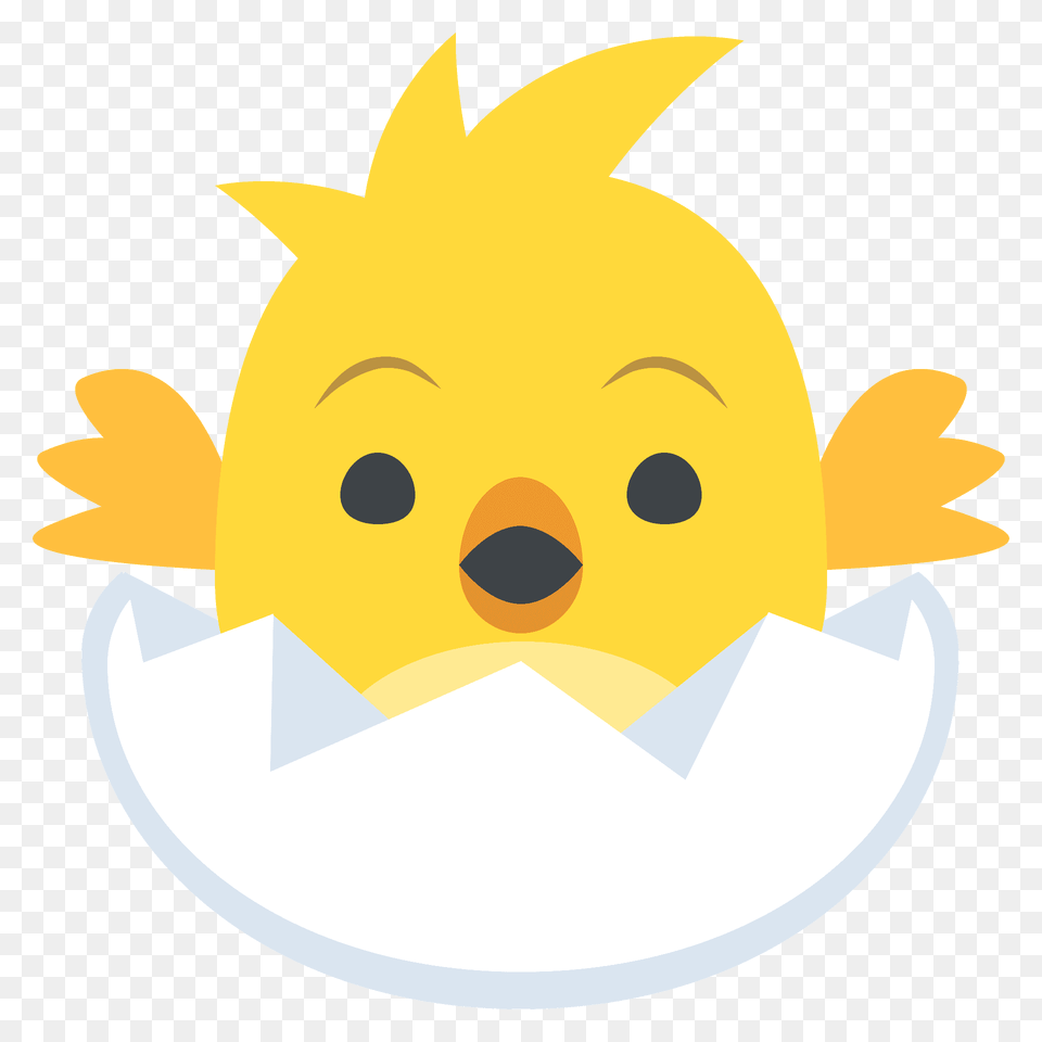 Hatching Chick Emoji Clipart, Person, Face, Head, Toy Free Png Download