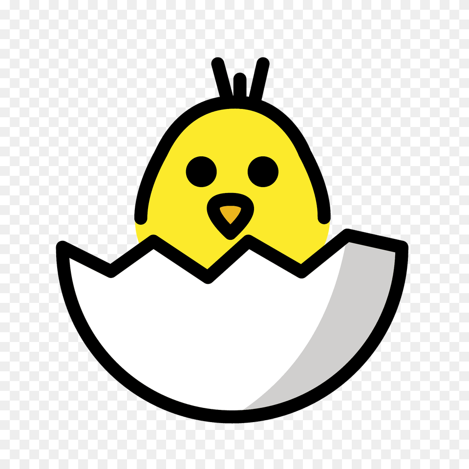 Hatching Chick Emoji Clipart, Food, Fruit, Plant, Produce Png