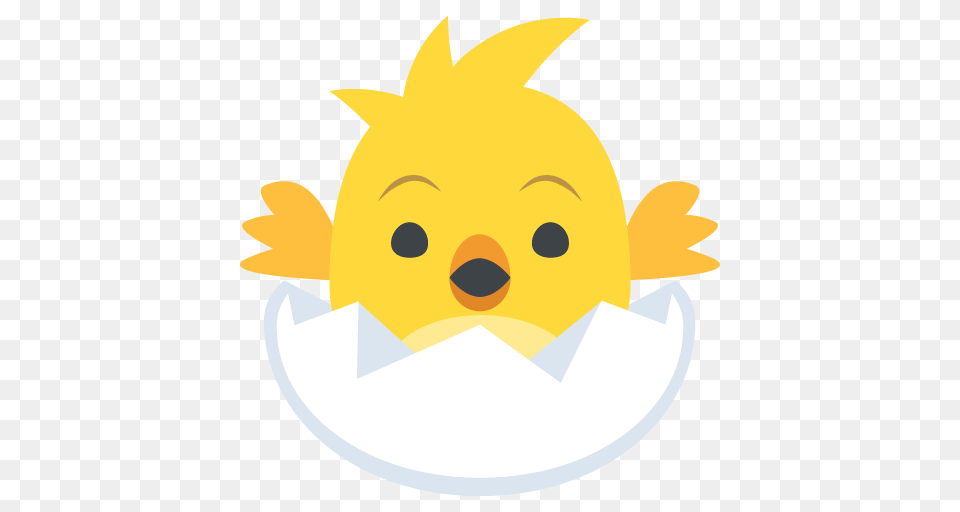 Hatching Chick Emoji Vector Icon Vector Logos Art, Baby, Person, Face, Head Free Png Download