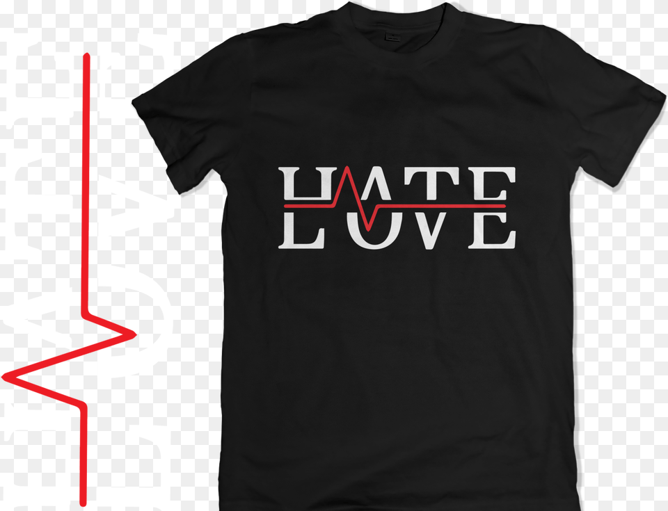 Hate Love By Siraj Ul Hassan Technological Educational Institute Of Western Macedonia, Clothing, T-shirt, Shirt Png Image