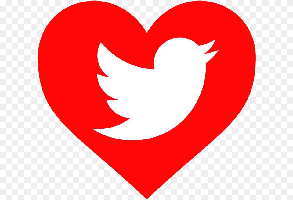 Hate Twitteru0027s Hearts Then You Might Just Love Using Twitter Logo Full Screen, Heart Free Png Download