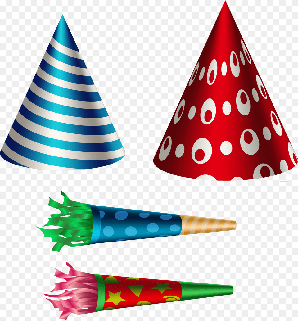 Hats Clipart Birthday Cake Birthday Party Decoration, Clothing, Hat, Party Hat Free Png Download