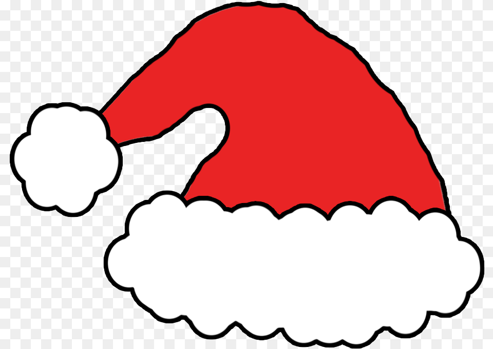 Hats Clipart Christmas Transparent For Santa Hat Cut Out, Baby, Person, Clothing, Glove Free Png Download