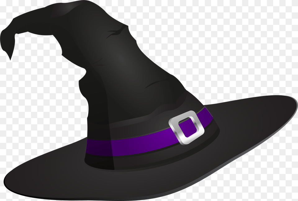 Hats Clipart Halloween Transparent Witch Hat, Clothing Free Png Download