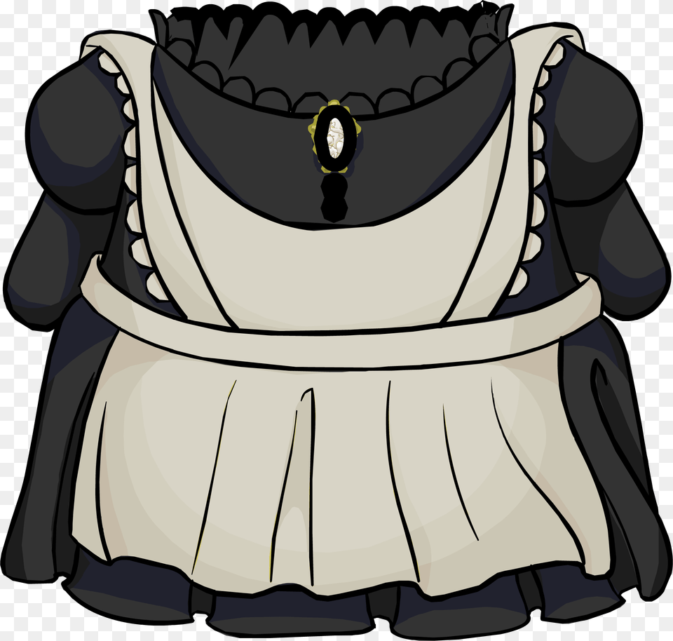Hats Clipart Maid Bird In Maid Outfit, Furniture, Blouse, Clothing, Bed Png