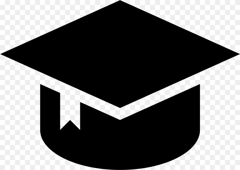 Hats Clipart Uni Icon University Hat, Gray Png Image