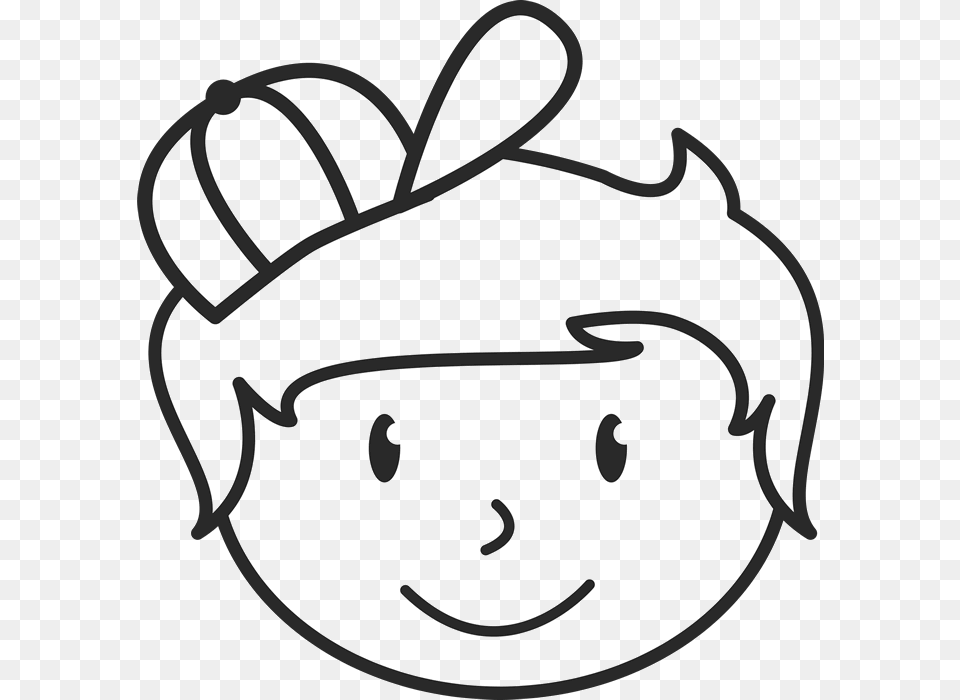 Hats Drawing Face Freeuse Stock Boy Stick Figure Head, Stencil Png