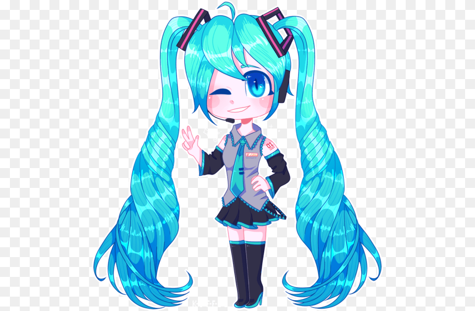 Hatsune Miku, Book, Comics, Publication, Person Free Png