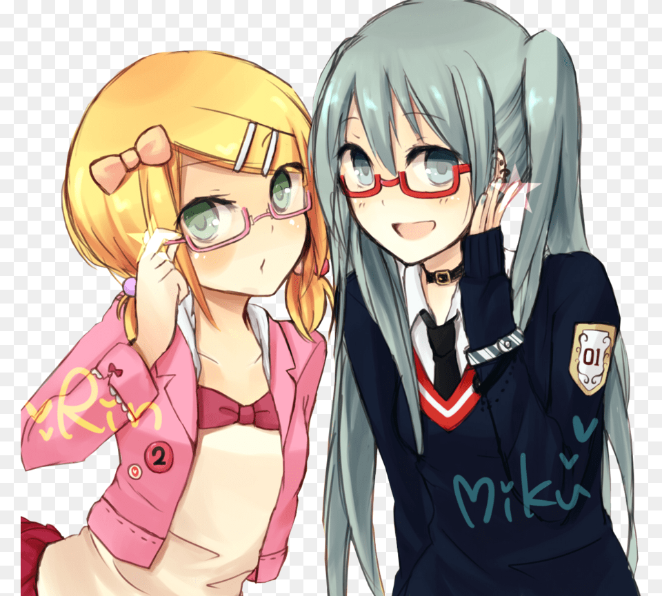 Hatsune Miku And Rin Kagamine, Publication, Book, Comics, Adult Free Transparent Png