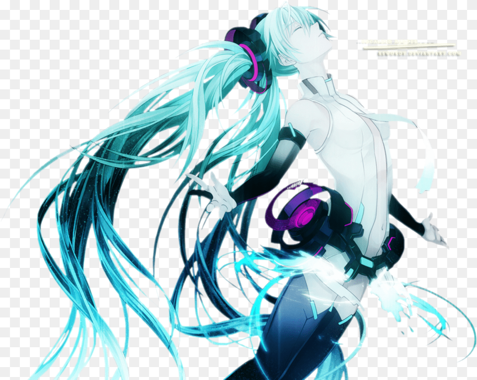 Hatsune Miku Append Art, Book, Comics, Publication, Graphics Free Png