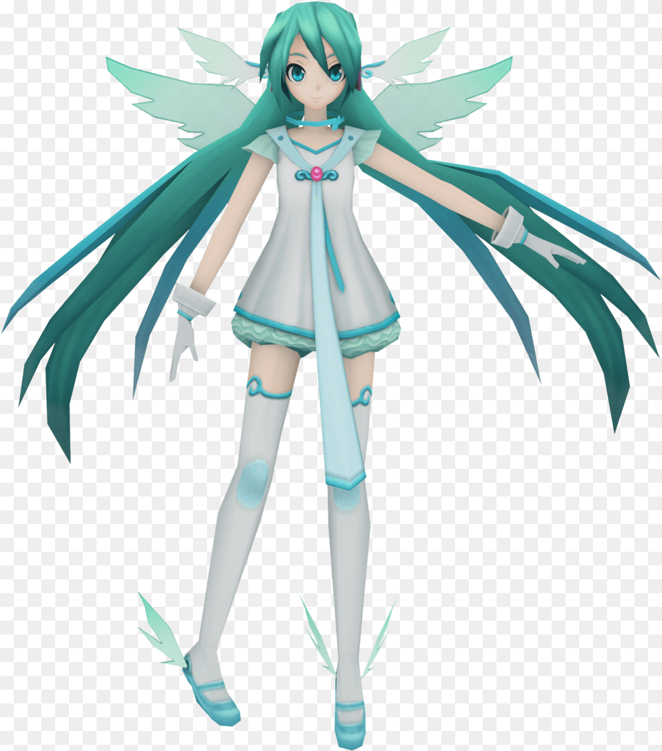 Hatsune Miku Electric Angel Outfit, Adult, Person, Female, Woman Png Image