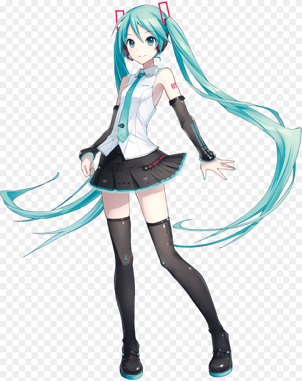 Hatsune Miku Hatsune Miku, Book, Comics, Publication, Person Free Transparent Png