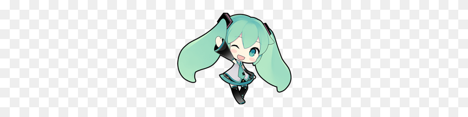 Hatsune Miku Line Stickers Line Store, Book, Comics, Publication, Baby Free Png Download