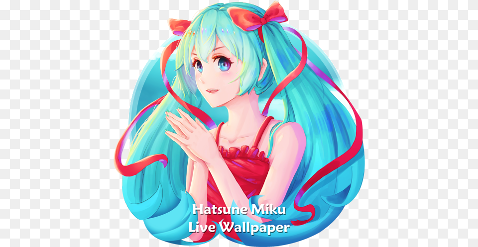 Hatsune Miku Live Wallpaper 20 Apk Download Comanime Anime, Book, Comics, Publication, Baby Free Png