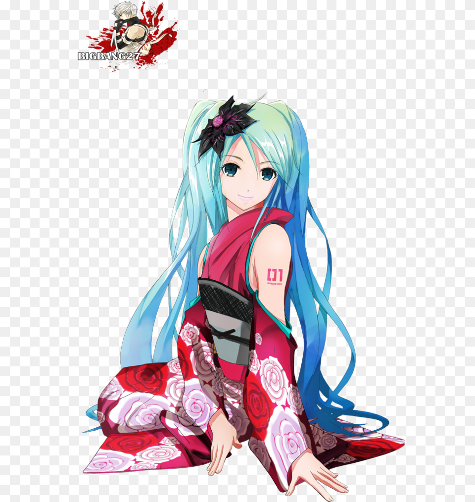 Hatsune Miku Miku, Formal Wear, Gown, Fashion, Dress Png Image