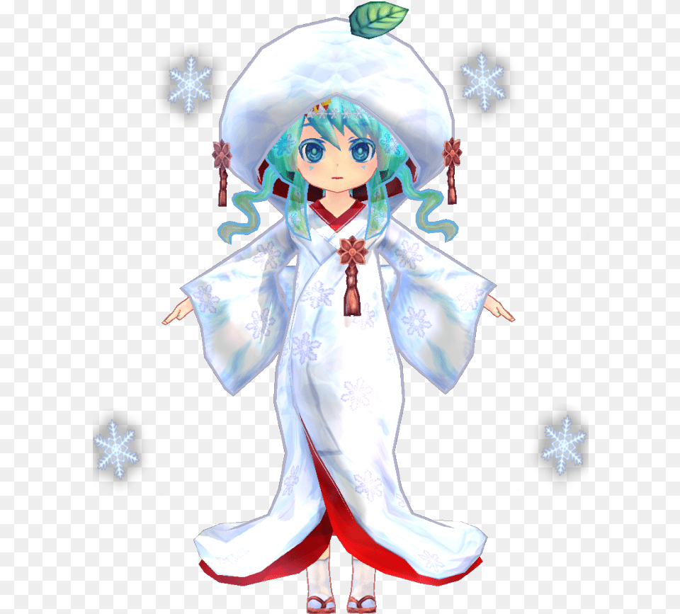Hatsune Miku Snow 2013, Formal Wear, Clothing, Dress, Gown Png