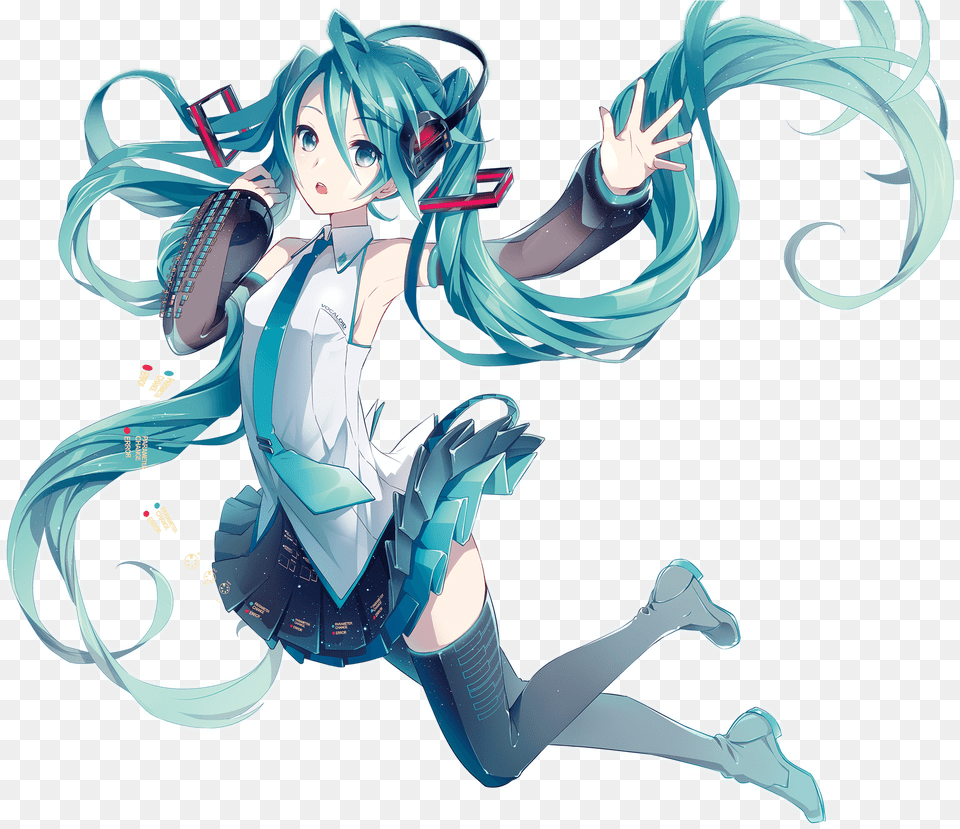 Hatsune Miku Sony, Book, Comics, Publication, Adult Free Transparent Png