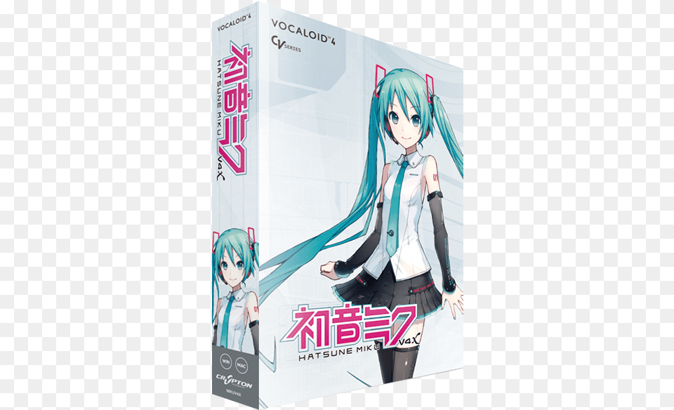 Hatsune Miku V4x Art, Book, Comics, Publication, Manga Free Png