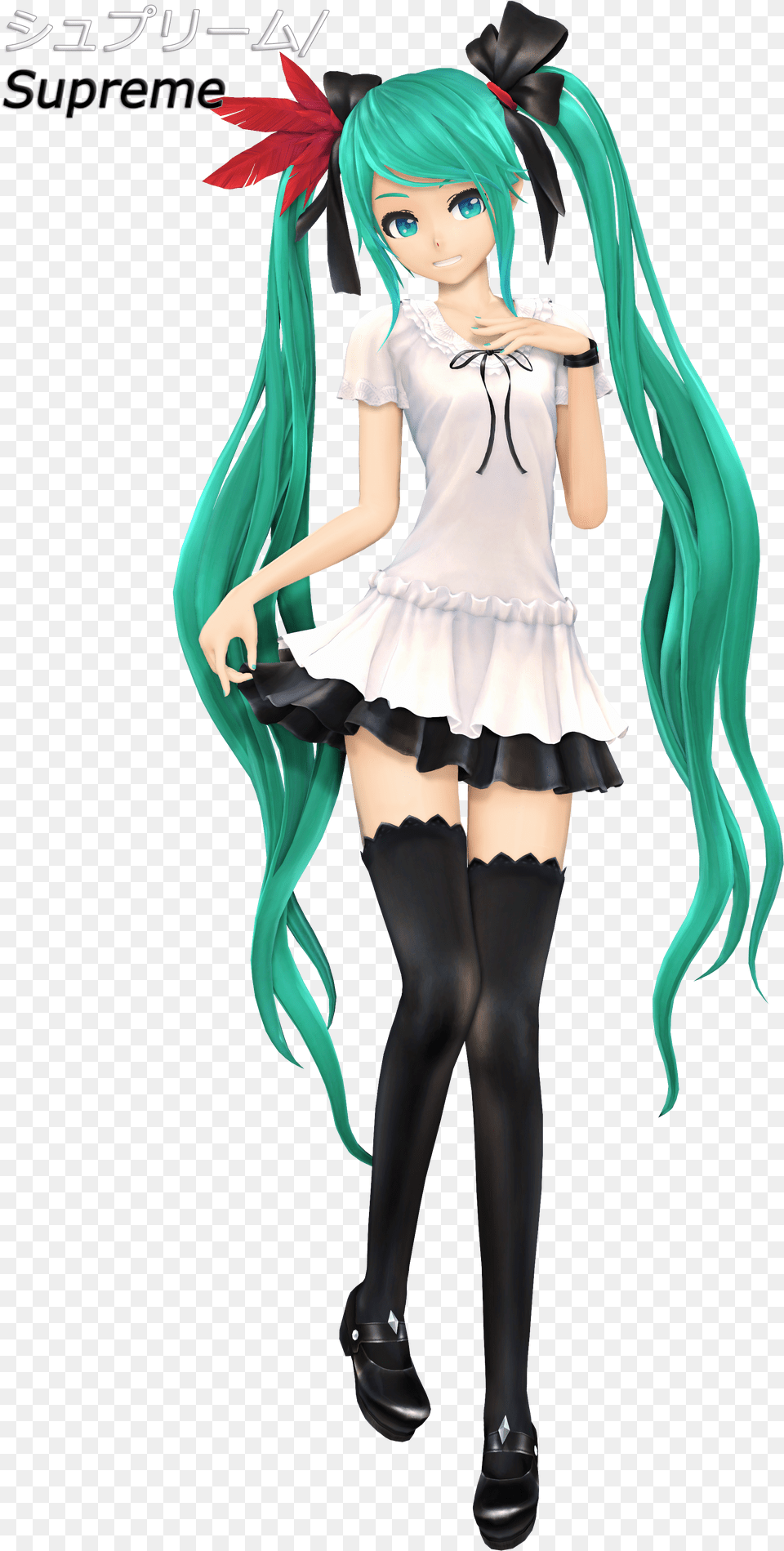 Hatsune Miku World Is Mine Outfit, Wheel, Car, Vehicle, Transportation Png Image