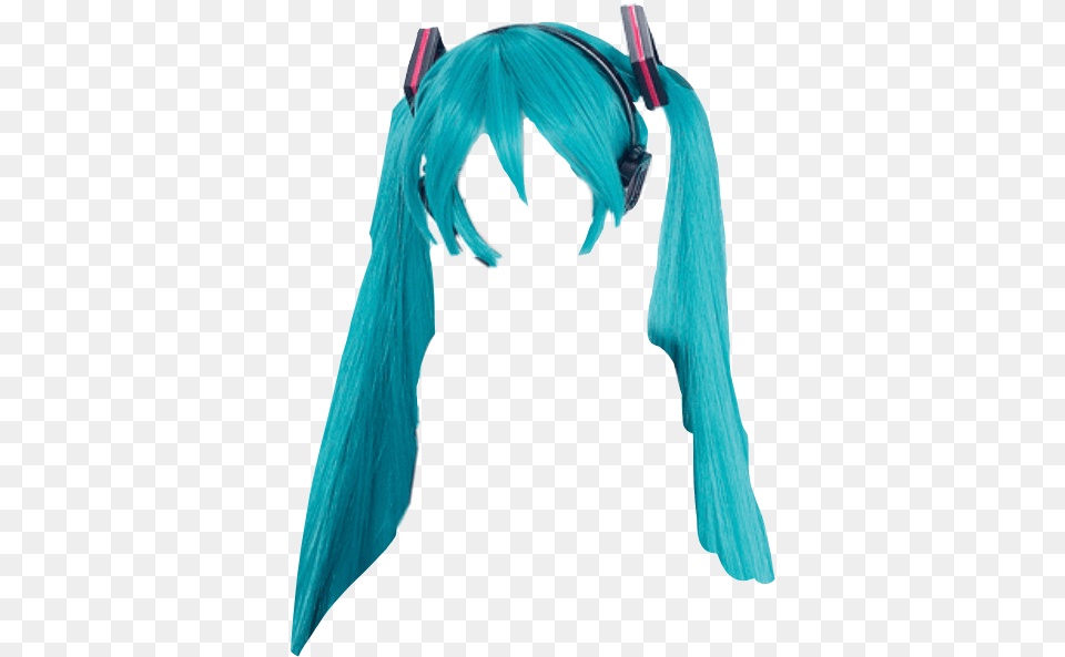 Hatsunemiku Miku Hatsune Anime Sticker Hatsune Miku Hair Transparent, Clothing, Costume, Person, Adult Free Png