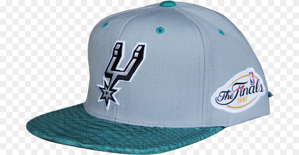 Hatsurgeon X Mitchell Amp Ness San Antonio Spurs 2007 Baseball Cap, Baseball Cap, Clothing, Hat Free Png