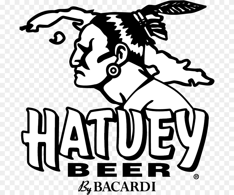 Hatuey Beer 2 Vector Beer, Stencil, Book, Publication, Baby Free Png Download