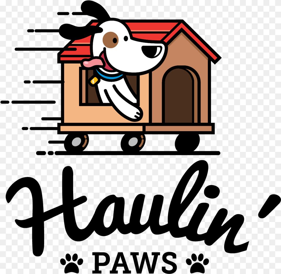 Haulin Paws Logo Final Cartoon, Dog House, Baby, Person, Face Free Png