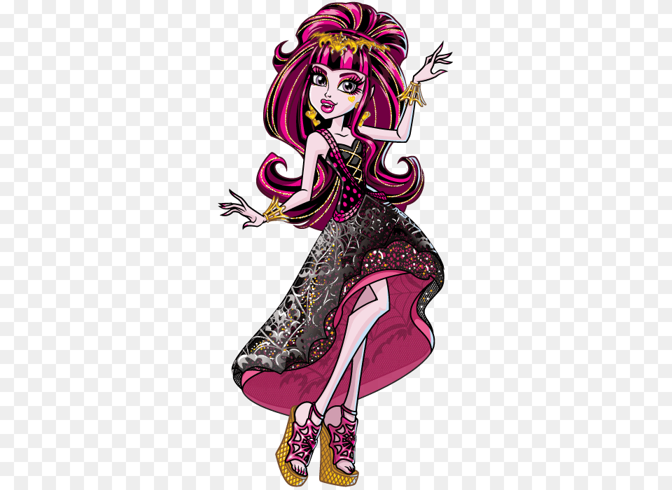 Haunt The Casbah Monster High Draculaura 13 Wishes, Book, Comics, Publication, Adult Png