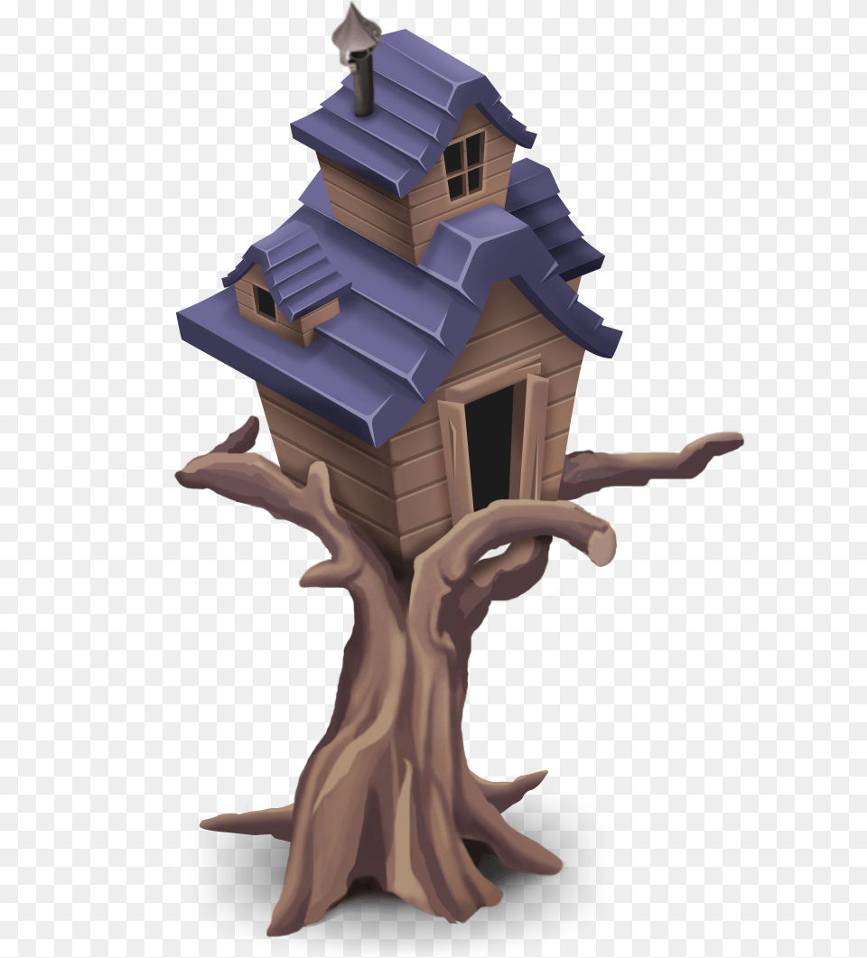 Haunted Birdhouse Hay Day Halloween Decorations, Architecture, Outdoors, Nature, Hut Png