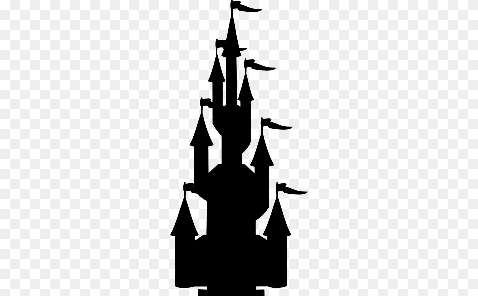 Haunted Castle Clipart, Silhouette, Stencil, Adult, Female Png