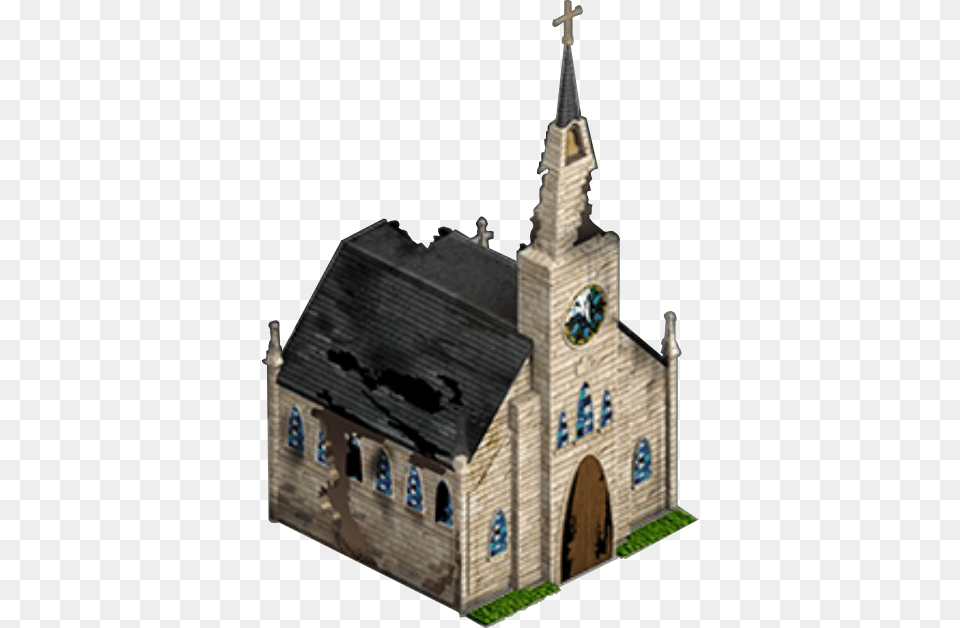 Haunted Church Thumbnail, Architecture, Building, Clock Tower, Spire Png Image
