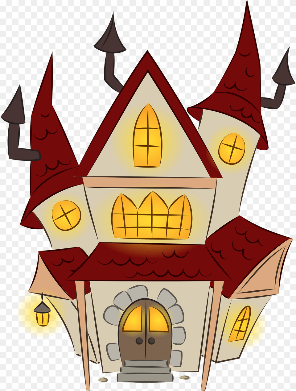 Haunted House Clipart, Architecture, Building, Spire, Tower Free Png Download