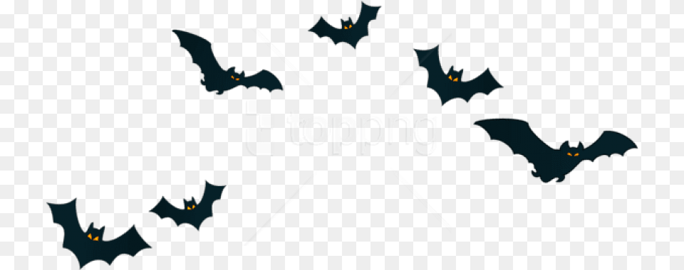 Haunted House Clipart Bat Transparent Background Bats Clipart, Nature, Night, Outdoors, Symbol Png Image