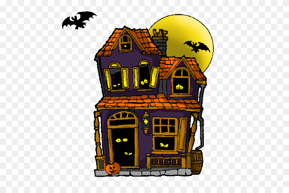 Haunted House Clipart Clipart Crossword, Architecture, Building, Cottage, Housing Free Transparent Png