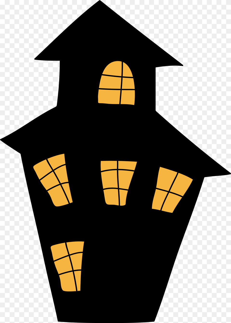 Haunted House Clipart Creepy Halloween House Clipart, Lighting, Lamp Free Png