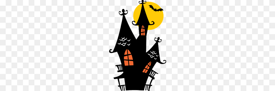 Haunted House Clipart Halloween, Festival Free Transparent Png