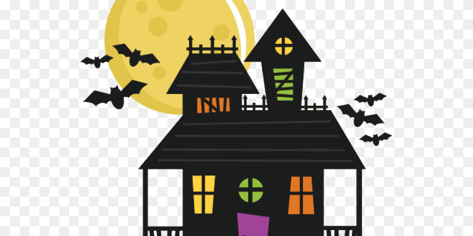 Haunted House Clipart Halloweenhaunted, Architecture, Building, Countryside, Hut Free Png