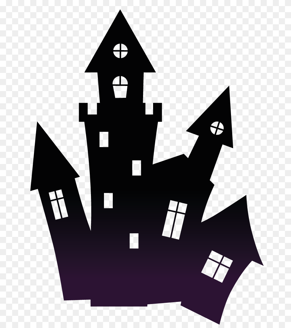 Haunted House Halloween, Art Free Png